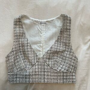 Reformation zuri crop top